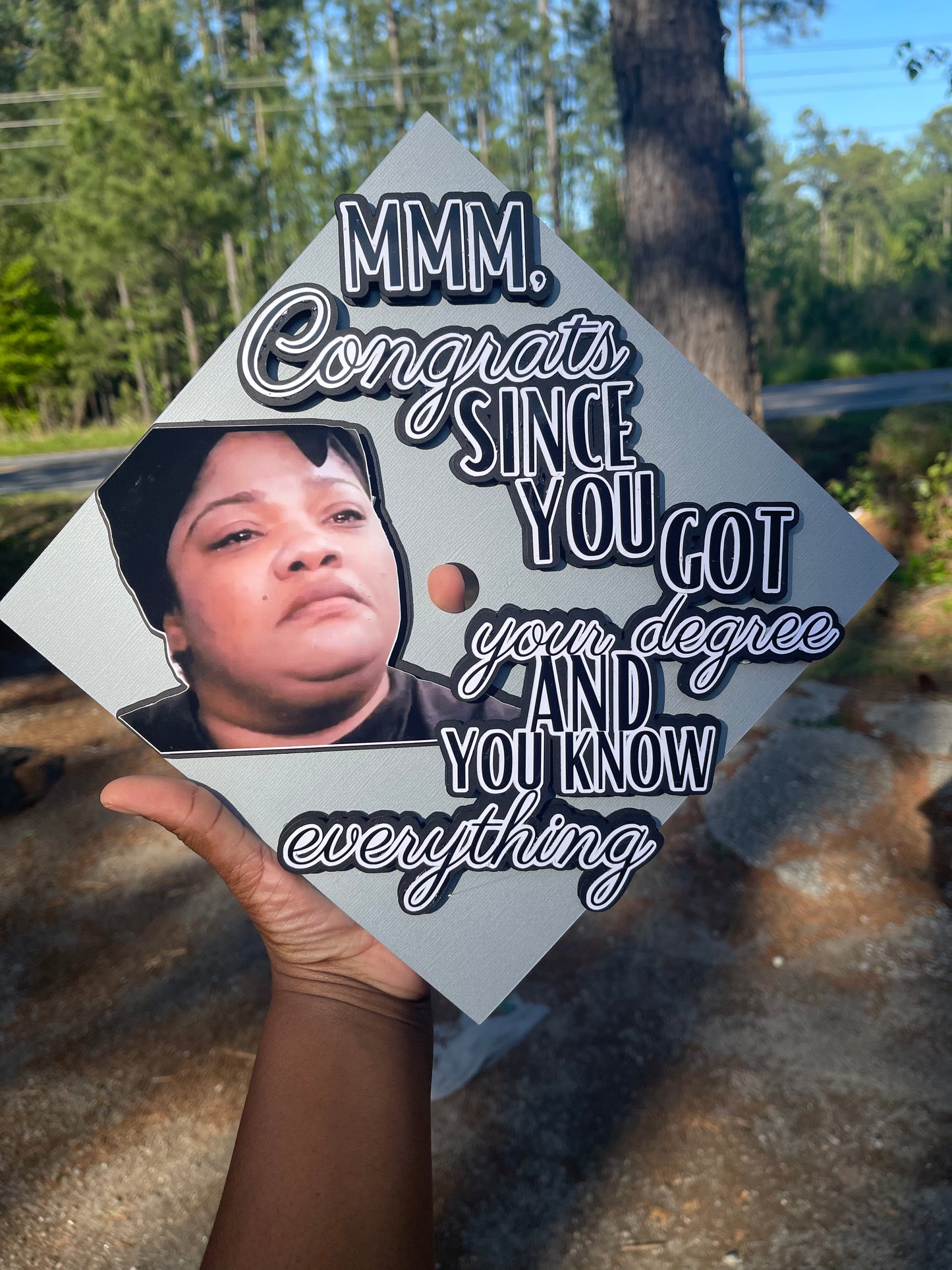 Precious Grad Cap Topper