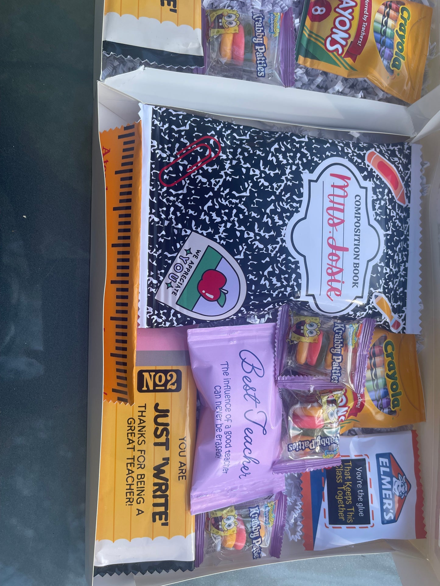 Teacher Appreciation Box (random)