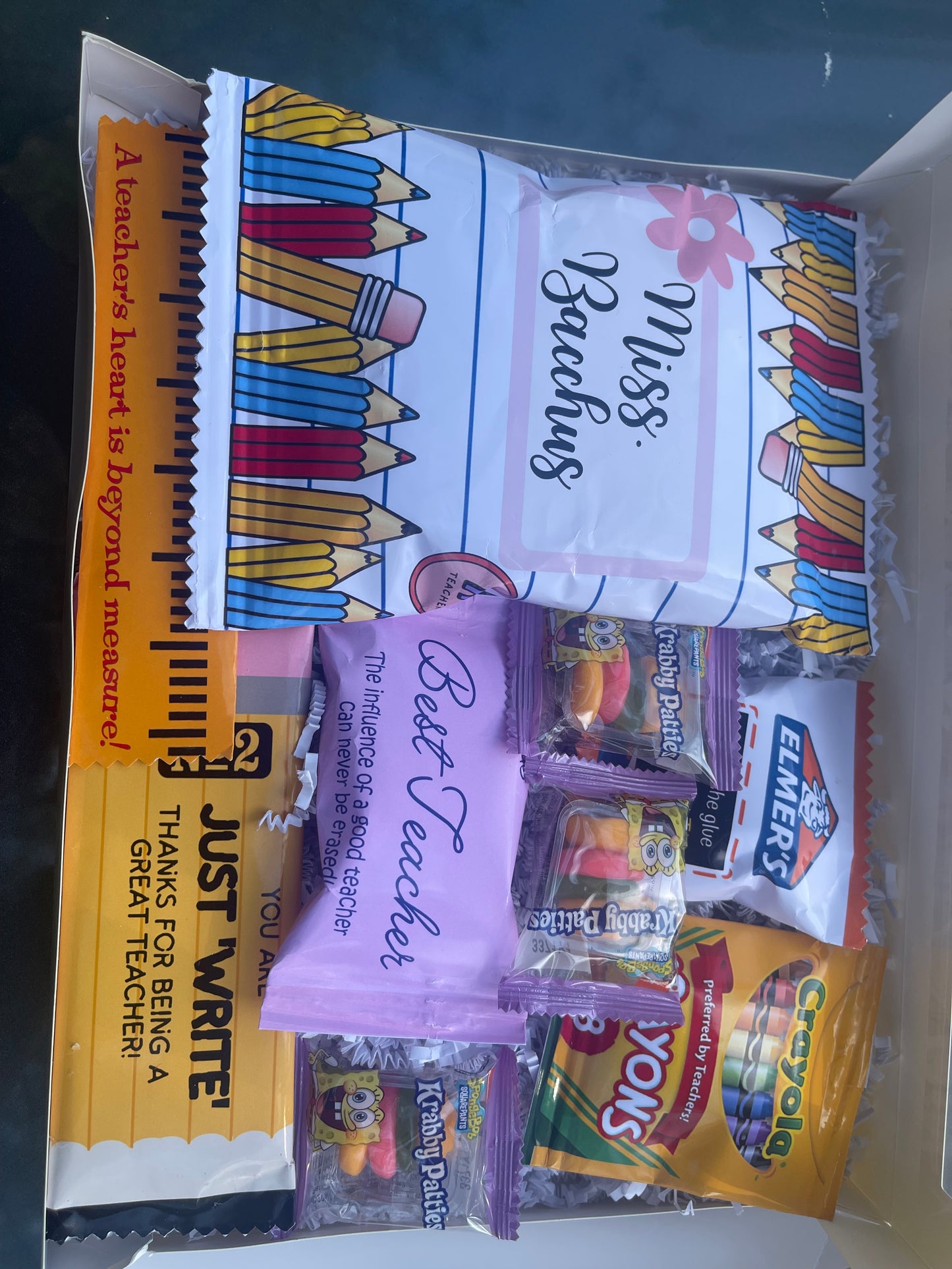 Teacher Appreciation Box (random)