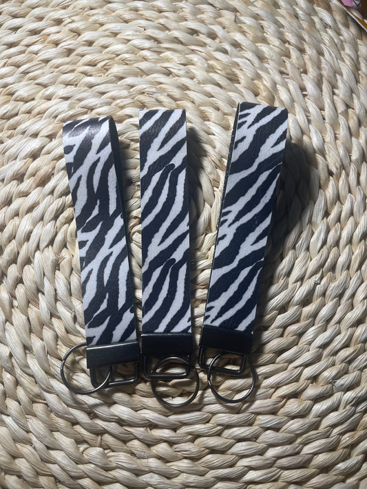 Zebra Keychain