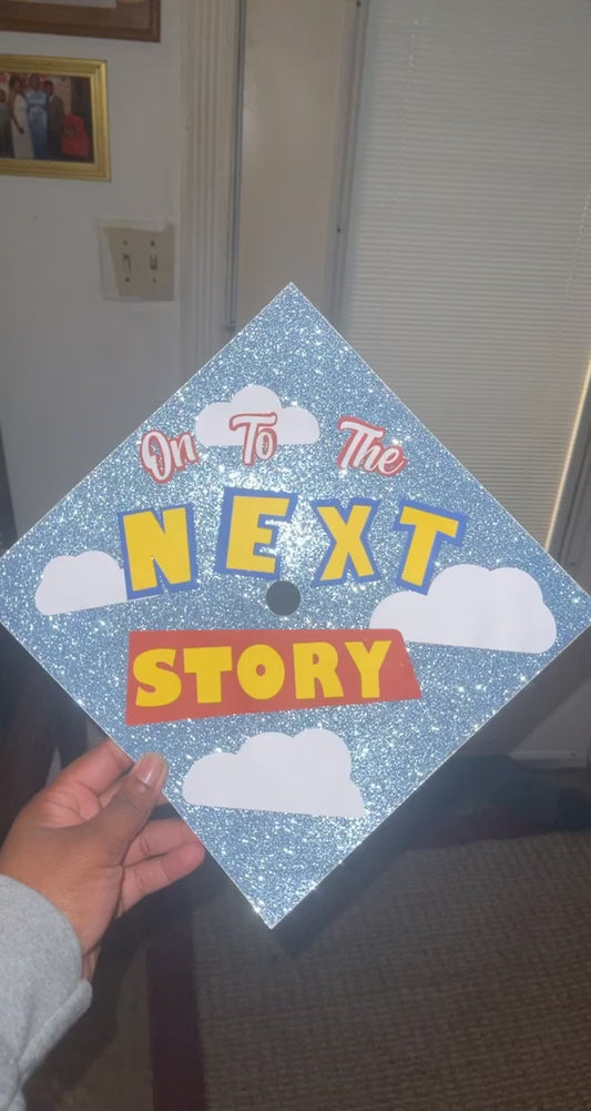 Next Story Grad Cap Topper