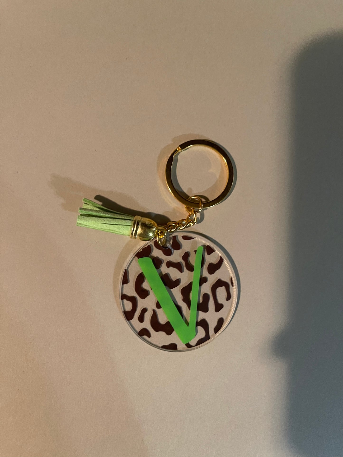 Animal Print Keychain