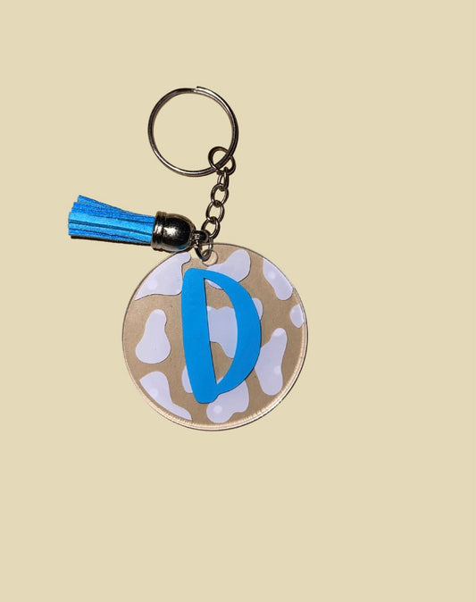 Animal Print Keychain