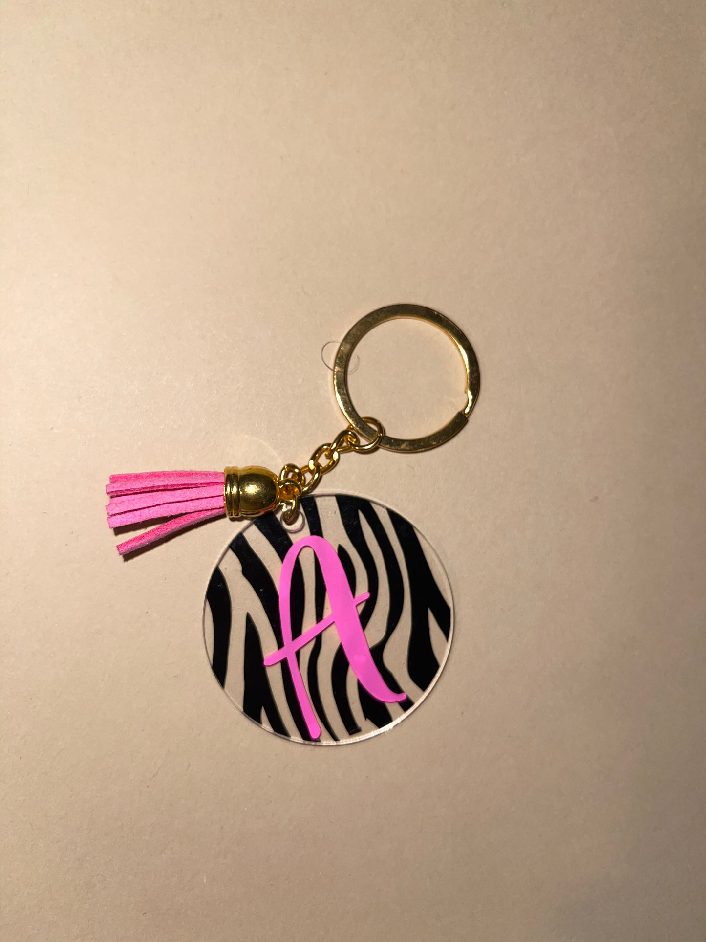 Animal Print Keychain